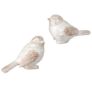 4.75" Whitewashed Bird