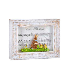 10" Easter Blessings Lit Water Picture Frame